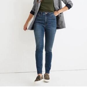 Madewell Curvy Roadtripper 10” High Rise Skinny Jeans Blue NP807 25 petite 25P